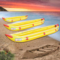 Drop stitch inflatable kayak with pedals / inflatable canoe