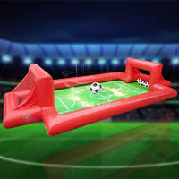Hot Sale soap Inflatable Football Playground/ football court/ soccer yard