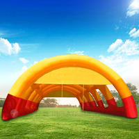 Customized Oxford PVC Giant Arch Tent Inflatable Outdoor Event Tent  