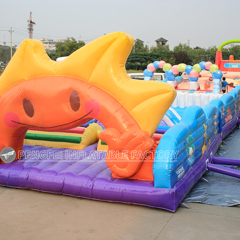 Best Giant Inflatable Obstacle Course for sale