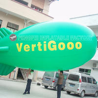 13ft Inflatable LOGO Printing Advertising Helium Balloon Giant Blimp Airship