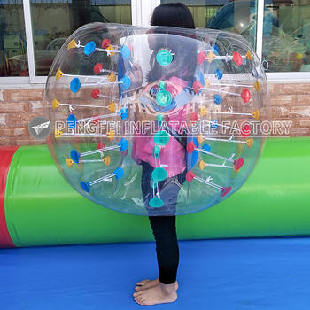 Inflatable Bumper Bubble Soccer Ball Dia  3.9 ft human hamster ball