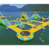 Kids and Adult Floating  Inflatable Water Park Inflatable Floating Water Park