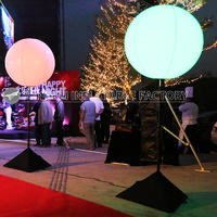 Wholesale inflatable advertising led lighting balloons with remote control