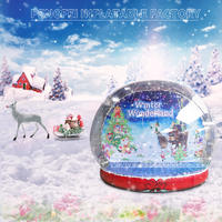 13ft Inflatable Christmas Bubble Snowball People Inside Inflatable Snow Globes