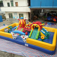 Outdoor Inflatable Park Inflatable Adventure Park Giant Inflatable Playground