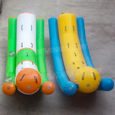 Outdoor Inflatable Water Floating Banana Boat Seesaw Toys