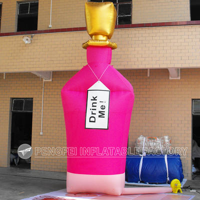 Advertising Inflatable Wine Bottle For Promotion