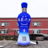 Giant Advertising Inflatable Beer Bottle, Alcohol Bottle Model