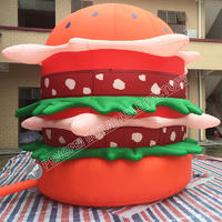free shipping! giant outdoor inflatable hamburger inflatable hamburger model