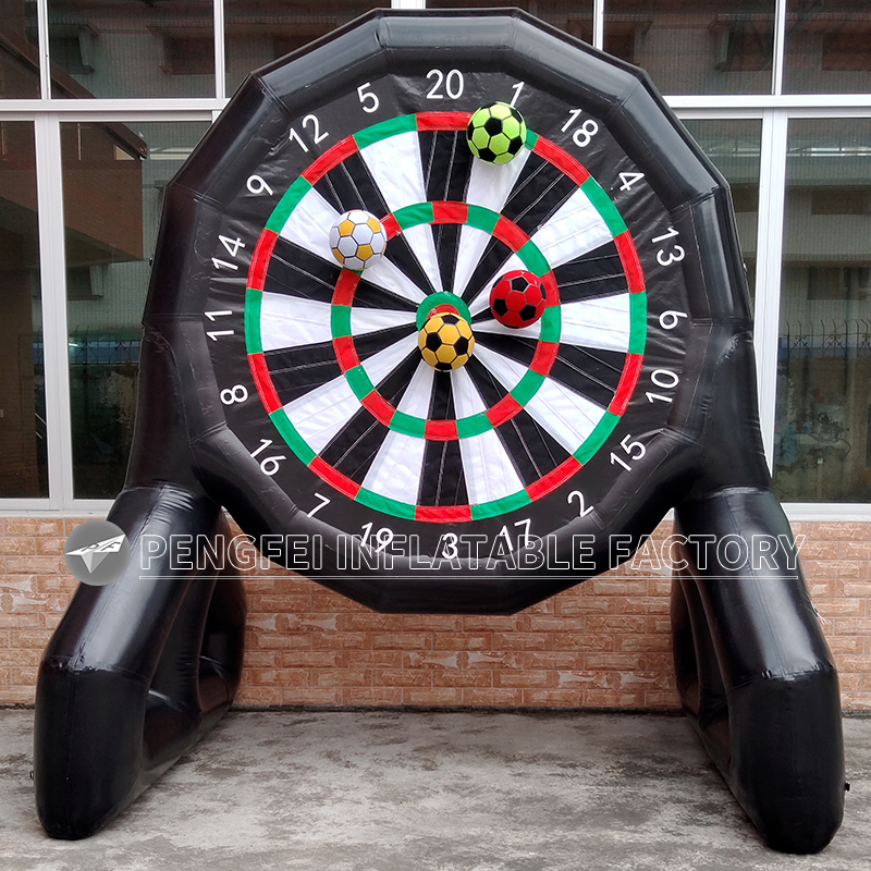 inflatable dart game/inflatable football soccer darts