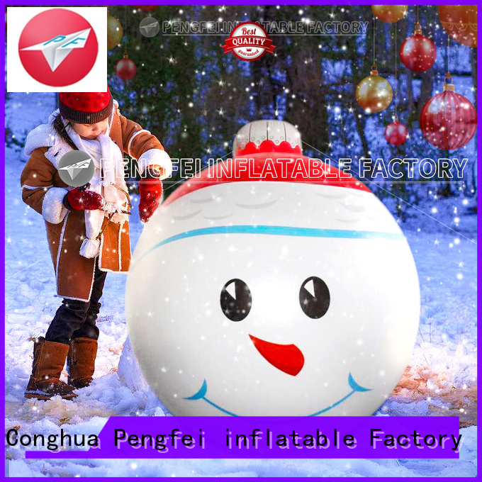 0 2mm Pvc Inflatable Ornament Ball Inflatable Christmas Ball For